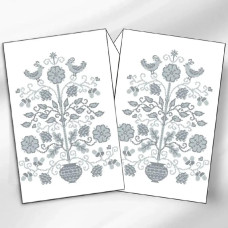 РВВ_076 Virena Заготовка для вишивки бісером - Весільний рушник великий, 35x190 см (габардин) РВВ_076 Virena Заготовка для вишивки бісером - Весільний рушник великий, 35x190 см (габардин)