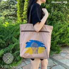 Шоппер_404 Сумка-шопер. Virena. Пошита заготовка під вишивку бісером