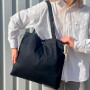 ШП-1/104А Кольорова Заготовка для вишивки бісером або нитками - Шопер Риби білі  38x40 см, саржа
