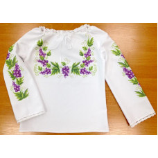 ШВЖ-34 54 розмір ДБ Пошита жіноча блузка (домоткане полотно білого кольору). Княгиня Ольга