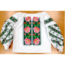 ШВЖ-39 42 розмір ДЦЛ Пошита жіноча блузка (домоткане полотно кольору льону, бежевого). Княгиня Ольга(Знятий з виробництва)