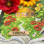 ТБ_А3Н_568 Virena Набір для вишивки бісером - Літо - книжка і будиночок 27х36,5 см (габардин)