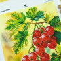 ТБ_А3Н_579 Virena Набір для вишивки бісером - Порічки 27х36,5 см (габардин)
