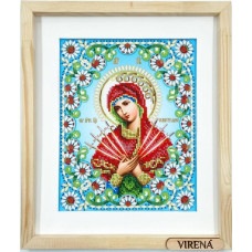 ТБ_А4Р_638 БМ Семистрільна, 19 х 23 см. Virena. Набір для вишивки бісером