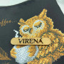 ТБ_Косметичка_322 Virena Набір для вишивки бісером - Косметичка Сова з кавою, 25,5x17x3,5 см