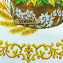 ТБ_РВВ_073 Virena Набір для вишивки бісером - Весільний рушник великий, 35x190 см (габардин)
