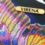 ТБ_Рюкзак_805 Virena Набір для вишивки бісером - Рюкзак Метелик, 24x30x8 см