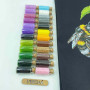 ТБ_Шоппер_748 Virena Набір для вишивки бісером - Шопер Джміль на бузку, 32,5x39 см