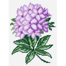 TD43 Quick Tapestry Набір для вишивки гобеленом - Рододендрон 22x30 см (схема на канві)