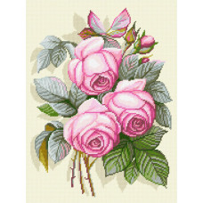 TJ26 Quick Tapestry Набір для вишивки друкованим гобеленом - Троянди ©П.-Ж. Редуте 36x57см (схема на страміні) TJ26 Quick Tapestry Набір для вишивки друкованим гобеленом - Троянди ©П.-Ж. Редуте 36x57см (схема на страміні)