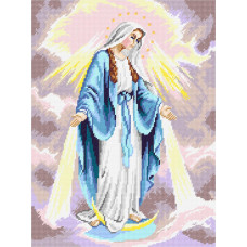 TJ35 Quick Tapestry Набір для вишивки друкованим гобеленом - Непорочне зачаття Діви Марії 36x57см (схема на страміні) TJ35 Quick Tapestry Набір для вишивки друкованим гобеленом - Непорочне зачаття Діви Марії 36x57см (схема на страміні)