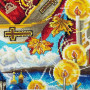VC_023 Voloshka Набір для вишивка рахунковим хрестиком - Ікона Свята Покрова 27x36 см, Aida 16 ct