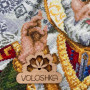 VC_031 Миколай Чудотворець, за мотивами ікони О. Охапкіна. Voloshka. Набір для вишивки хрестом