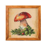 VMC_1009_R Voloshka Набір для вишивки рахунковим хрестиком - Гриб боровик 18x19 см, рівномірка 32 ct (канва з фоном)