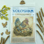 VMC_1018_A Voloshka Набір для вишивки рахунковим хрестиком - Квочка з курчатами 27x26см, Aida 16 (канва з фоном)