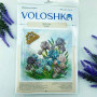 VMC_1027_R Voloshka Набір для вишивки рахунковим хрестиком - Іриси 33x33 см, рівномірка 32 ct (канва з фоном)