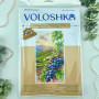 VMC_1033 Voloshka Набір для вишивки рахунковим хрестиком - Легенди Криму: Виноградне гроно 18,5x33,3 см, Aida 16 (канва з фоном)
