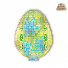 VPF_001 Великоднє яйце 6,6х8,4 см. Voloshka. Набір для вишивки хрестиком на пластиковій канві