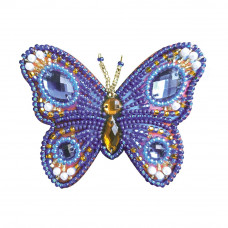 ВР1001 Блакитний метелик. Nova Stitch. Набір для вишивання бісером