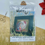 YuMI_016 Voloshka Набір для вишивки хрестом та бісером YuMI - Кінь Шептало 12,7x12,7 см, Aida 14 ct пластикова