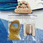 YuMI_022 Voloshka Набір для вишивки хрестом та бісером YuMI - Дракон Явзар 12,7x12,7 см, Aida 14 ct пластикова
