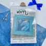 YuMI_022 Voloshka Набір для вишивки хрестом та бісером YuMI - Дракон Явзар 12,7x12,7 см, Aida 14 ct пластикова
