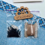 YuMI_038 Voloshka Набір для вишивки хрестом та бісером YuMI - Лелеки 12,7x12,7 см, Aida 14 ct пластикова