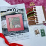 YuMI_041 Voloshka Набір для вишивки хрестом та бісером YuMI - Ламанці 12,7x12,7 см, Aida 14 ct пластикова