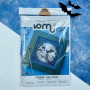 YuMI_047 Voloshka Набір для вишивки хрестом та бісером YuMI - Повня 12,7x12,7 см, Aida 14 ct пластикова